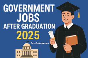 Government Jobs After Graduation 2025